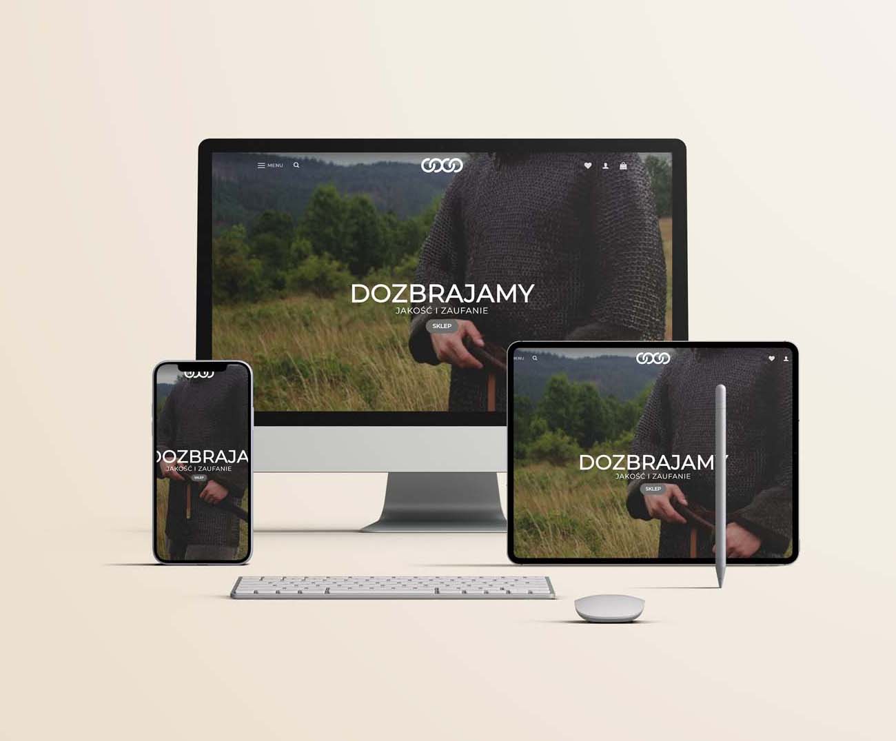 dozbrajamy mockup